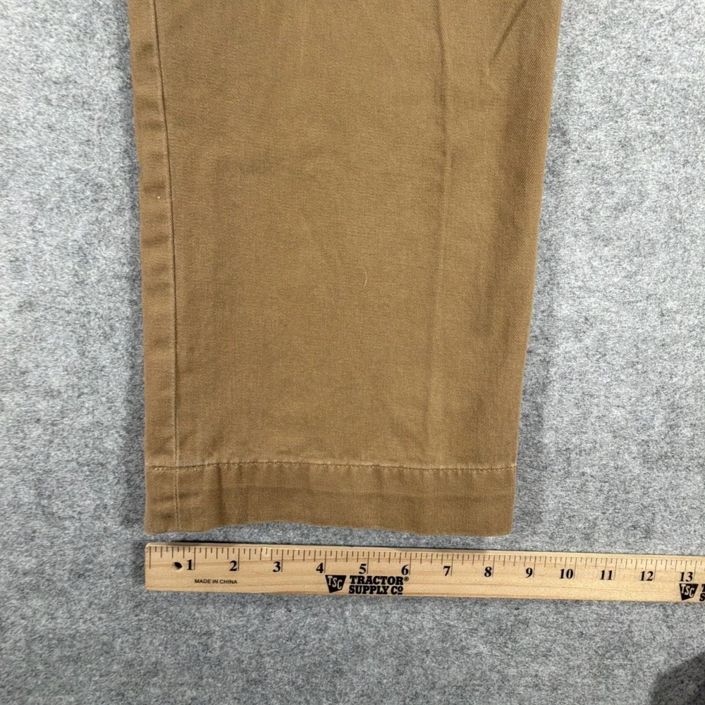Vintage Polo Ralph Lauren Chino Pants Men's 36x32 Brown Ethan Pleated